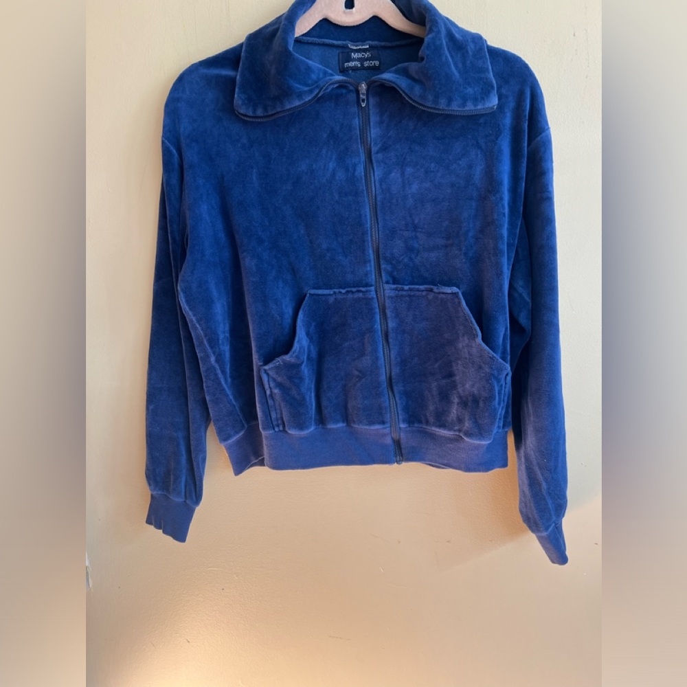 Macy men’s store zip up jacket/shirt